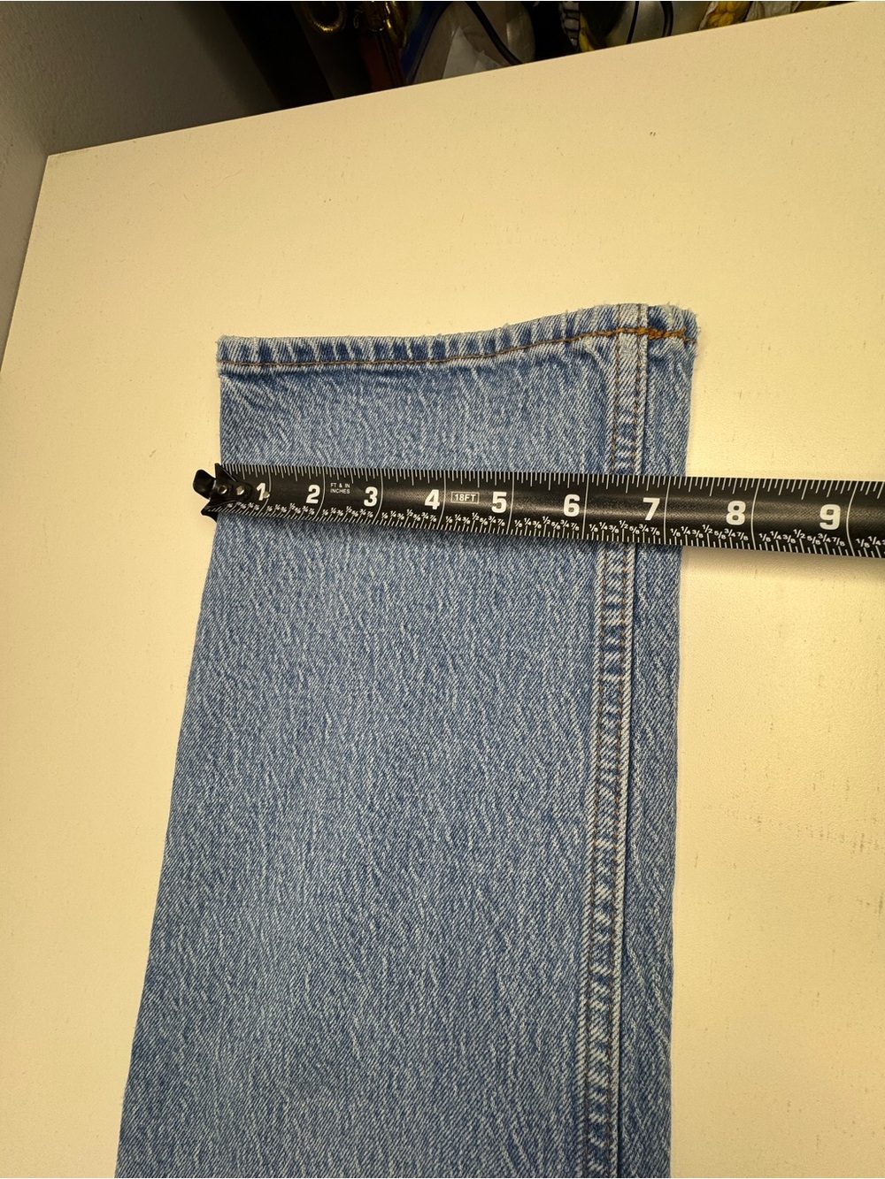 Abercrombie & Fitch ‘90s Straight Mid Rise Jeans Size 29/8L - Picture 9 of 12